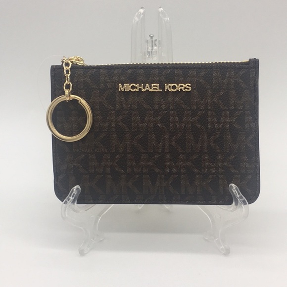 Jet Set Travel Sm TZ Coinpouch W ID Leather Brown - Picture 6 of 8